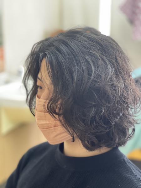 スパイラルパーマ