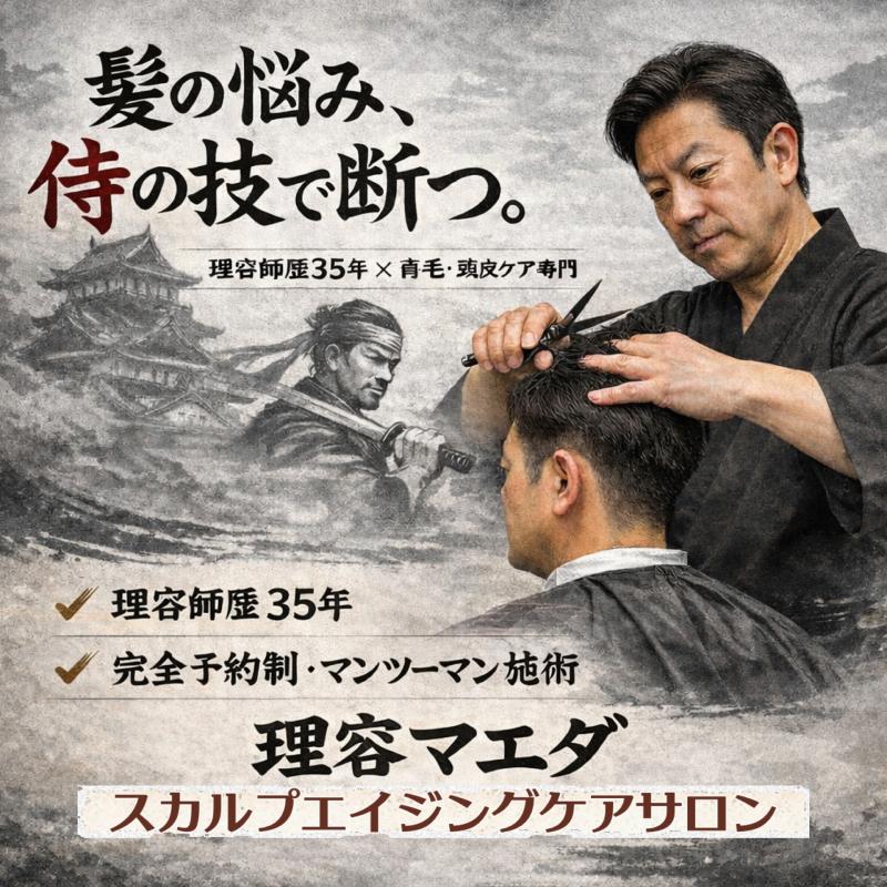 理容マエダ　スカルプエイジングケアサロン(東向日駅の理容室)