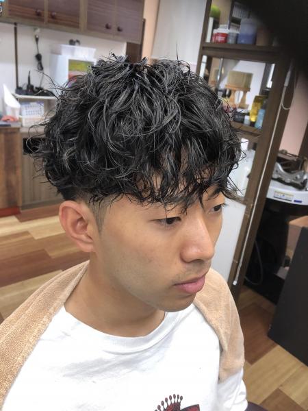 スパイラルパーマ