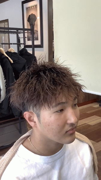 ツイストパーマ