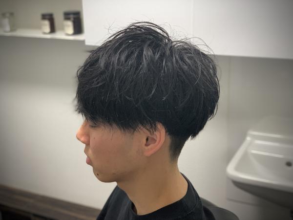 ナチュラルマッシュパーマ