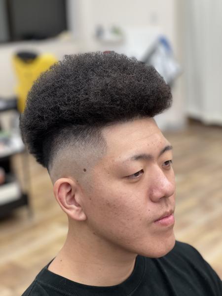 skinfade & アフロヘアー