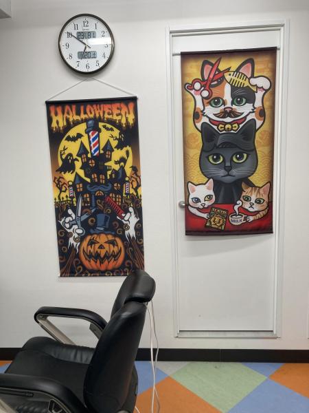 早速のハロウィンand招き猫