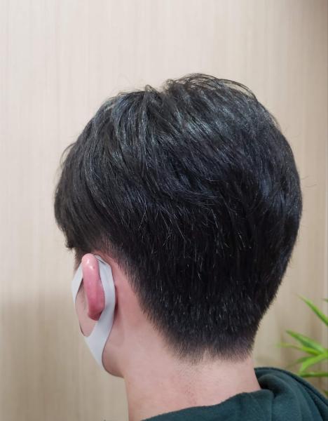 【刈り上げセンターパート✂️】