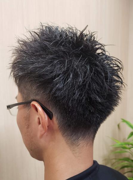 【刈り上げスパイキーヘア✂️】