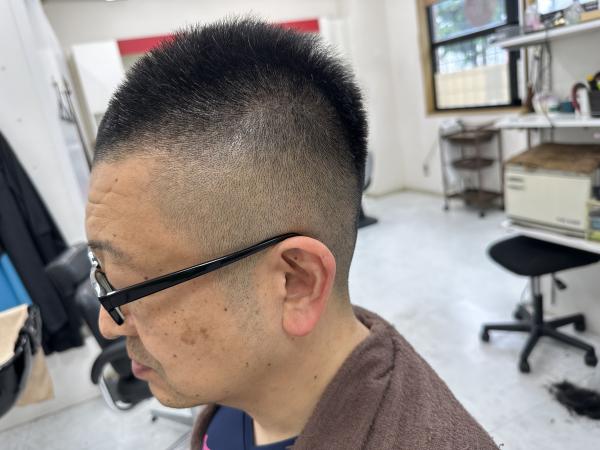 フェード風ベリーショート
