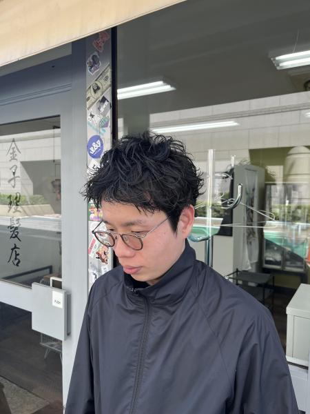 メンズパーマ