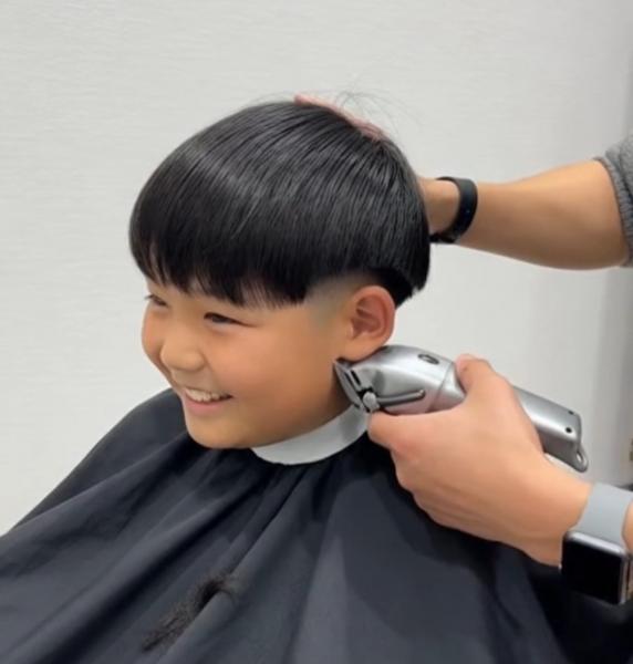 親子カットが大人気です!