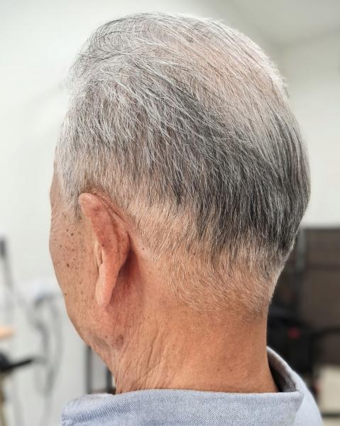  定番の刈り上げ
