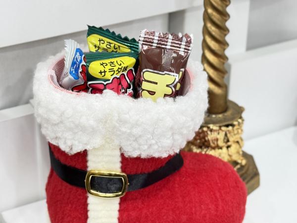 お菓子プレゼント!