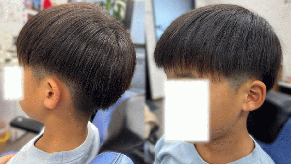 小学生3mm横後ろツーブロック