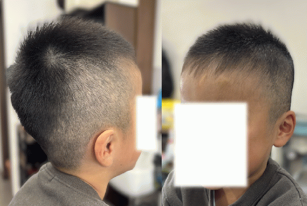 幼児3mmソフトモヒカン